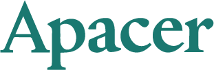 Офіційний логотип бренду Apacer