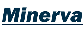 Официальный логотип бренда Minerva