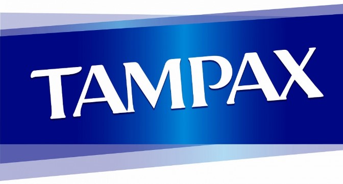 Официальный логотип бренда Tampax