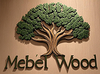 MebWood Официальный логотип бренда MebWood