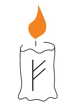 Офіційний логотип бренду Feroma Candle