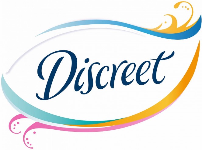 Официальный логотип бренда Discreet