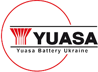 Официальный логотип бренда Yuasa