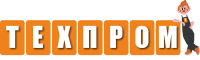 Официальный логотип бренда ТЕХПРОМ