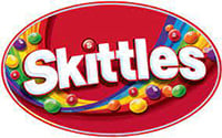Официальный логотип бренда Skittles