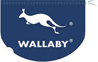 Wallaby Официальный логотип бренда Wallaby