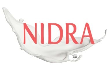 Официальный логотип бренда NIDRA