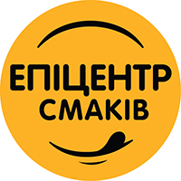 ЕПІЦЕНТР СМАКІВ Официальный логотип бренда ЕПІЦЕНТР СМАКІВ